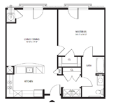 The Brownstones at Englewood South 1 Bedroom