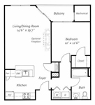 The Crest at Fort Lee NJ Floor Plan