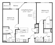 The Crest at Fort Lee NJ Floor Plan