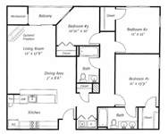 The Crest at Fort Lee NJ Floor Plan